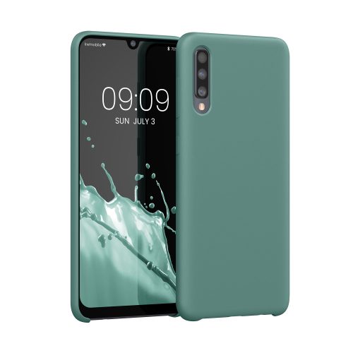 Husa Samsung Galaxy A50, Silicon, Verde, 48715.207