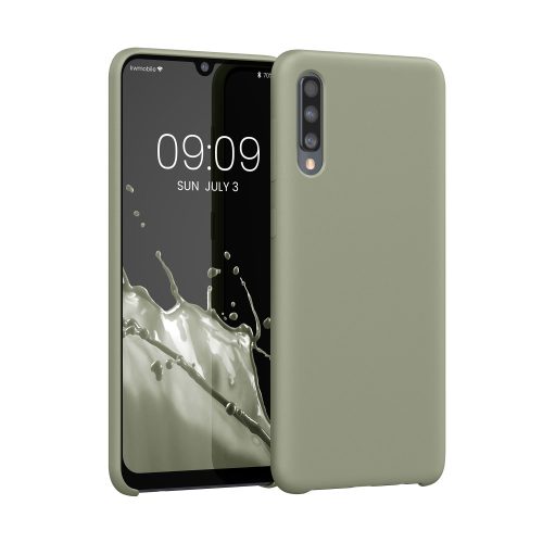 Husa Samsung Galaxy A50, Silicon, Verde, 48715.172