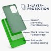 Husa Samsung Galaxy A52/Galaxy A52 5G/Galaxy A52s 5G, Silicon, Verde, 54347.159