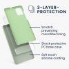 Husa Samsung Galaxy A71, Silicon, Verde, 51209.172