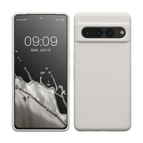 Husa Google Pixel 7 Pro, Silicon, Alb, 59452.48