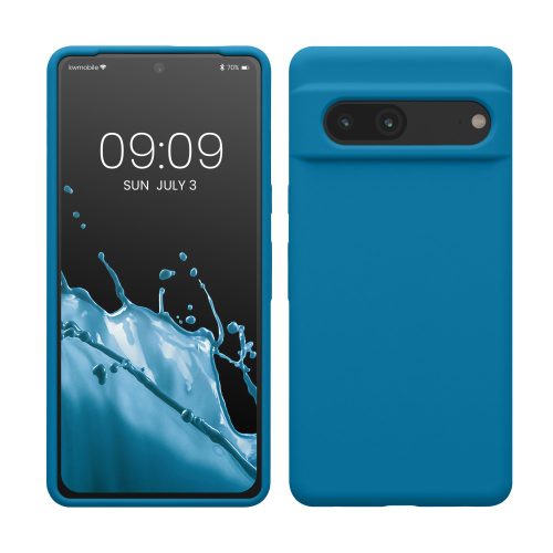 Husa Google Pixel 7, Silicon, Albastru, 59451.224