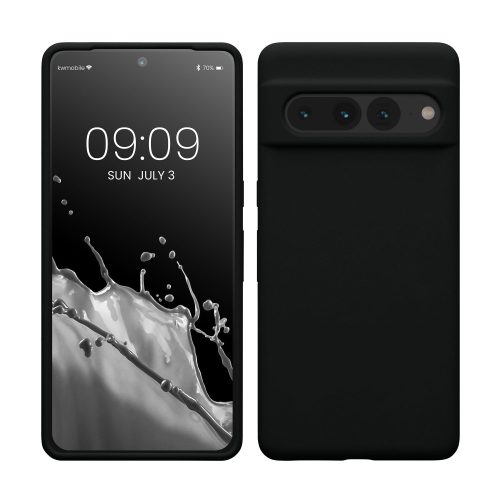 Husa Google Pixel 7 Pro, Silicon, Negru, 59452.01