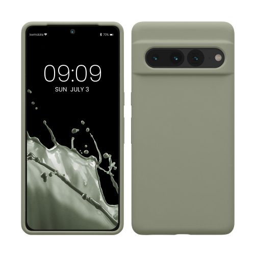 Husa Google Pixel 7 Pro, Silicon, Verde, 59452.172
