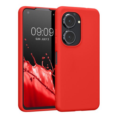 Husa Asus Zenfone 9, Silicon, Rosu, 59449.09