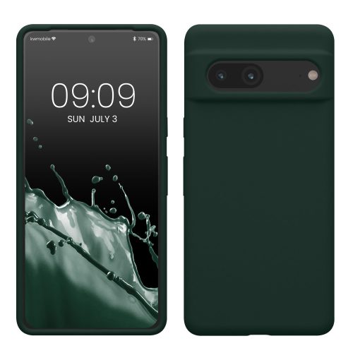 Husa Google Pixel 7, Silicon, Verde, 59451.169
