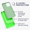Husa Apple iPhone 12 Pro Max, Silicon, Verde, 52644.44