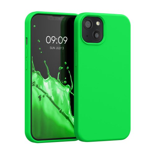 Husa Apple iPhone 13, Silicon, Verde, 55878.44