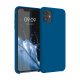 Husa Apple iPhone 11, Silicon, Albastru, 49724.228