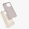 Husa Apple iPhone 13 Pro Max, Silicon, Crem, 55881.16