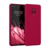 Husa Xiaomi Redmi Note 9S/Redmi Note 9 Pro/Redmi Note 9 Pro Max, Silicon, Rosu, 56562.229