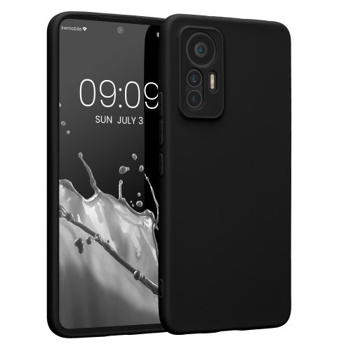 Husa Xiaomi 12 Lite, Silicon, Negru, 59470.47
