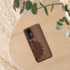 Husa Xiaomi 12 Lite, Lemn, Maro, 59408.02