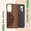 Husa Xiaomi 12 Lite, Lemn, Maro, 59408.02