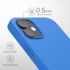 Husa Apple iPhone 12/iPhone 12 Pro, Silicon, Albastru, 53938.189