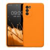 Husa Motorola Moto G52/Moto G82, Silicon, Portocaliu, 58542.150