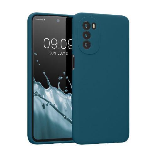 Husa Motorola Moto G52/Moto G82, Silicon, Verde, 58542.78