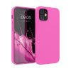 Husa Apple iPhone 12/iPhone 12 Pro, Silicon, Roz, 53938.135