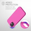 Husa Apple iPhone 12/iPhone 12 Pro, Silicon, Roz, 53938.135