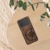 Husa Xiaomi Poco M4 Pro, Lemn, Maro/Negru, 59498.01