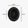 Set 2 Perne de urechi pentru casti Sennheiser Momentum 3.0 Wireless, Kwmobile, Negru, Piele ecologica, 59510.01