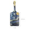 Set 2 Etichete pentru bagaje Kwmobile, Multicolor, Piele ecologica, 53127.12
