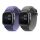 Set 2 curele pentru Garmin Venu Sq/Venu Sq Music, Kwmobile, Mov/Gri, Nylon, 59528.02