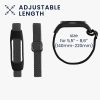 Set 2 Curele pentru Oppo Band Sport, Kwmobile, Negru/Gri, Nylon, 59521.02