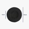 Set 2 Earpads kwmobile pentru Corsair Virtuoso RGB Wireless, Piele ecologica, Negru, 59504.01