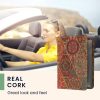 Husa pentru documente auto Kwmobile, Multicolor, Pluta, 59558.01