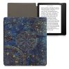 Husa kwmobile pentru Amazon Kindle Oasis 10, Piele ecologica, Multicolor, 49417.25