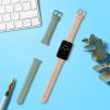 Set 2 Curele pentru Xiaomi Mi Band 7 Pro, Kwmobile, Verde/Roz, Silicon, 59602.03