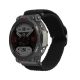 Curea kwmobile pentru Huami T-Rex 2, Nylon, Negru, 59598.01