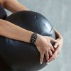 Set 2 Huse Kwmobile pentru Xiaomi Mi Band 7 Pro, Plastic, Negru/Transparent, 59604.01
