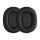 Set 2 Perne de urechi pentru casti Sony WH-L600, Kwmobile, Negru, Piele ecologica, 59589.01