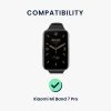 Set 2 curele kwmobile pentru Xiaomi Mi Band 7 Pro, Silicon, Negru/Verde, 59603.02
