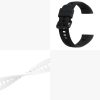 Set 2 Curele pentru Honor Band 5/Band 4, Kwmobile, Negru/Alb, Silicon, 59596.01