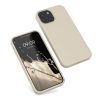 Husa Apple iPhone 13 Mini, Silicon, Crem, 55877.16