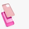 Husa Apple iPhone 12 Mini, Silicon, Roz, 52640.135