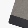 Book Cover kwmobile pentru Huawei MatePad Pro 12.6" , Textil, Gri/Negru, 55706.22