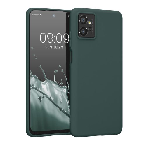 Husa Motorola Moto G42, Silicon, Verde, 59628.171