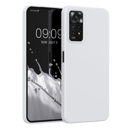 Husa Xiaomi Redmi Note 11 Pro/Redmi Note 11 Pro 5G, Silicon, Alb, 57373.02