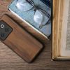 Husa OnePlus 10T , Lemn, Maro/Negru, 59641.18