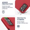 Husa Xiaomi Redmi Note 11/Redmi Note 11S, Silicon, Rosu, 57368.09