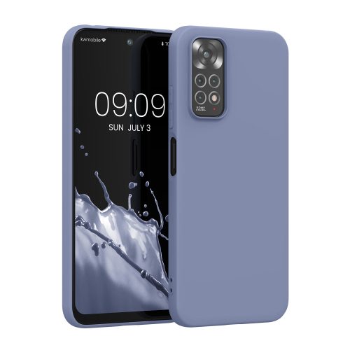 Husa Xiaomi Redmi Note 11/Redmi Note 11s, Silicon, Albastru, 57368.12