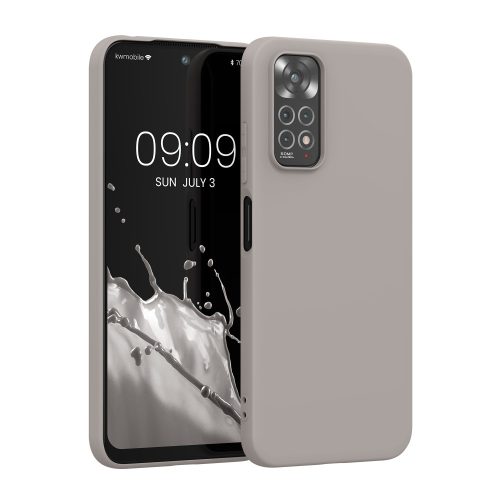 Husa Xiaomi Redmi Note 11/Redmi Note 11s, Silicon, Gri, 57368.43