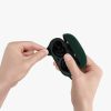 Husa kwmobile pentru SoundPEATS T2, Silicon, Verde, 57897.80