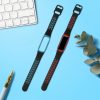 Set 2 curele kwmobile pentru Samsung Galaxy Fit 2, Silicon, Rosu/Albastru, 54204.07