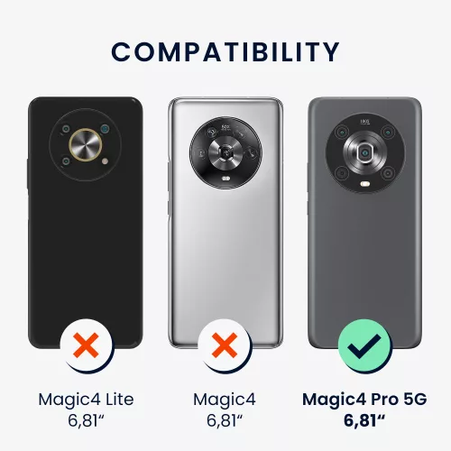 Husa Honor Magic5 Lite 5G, Silicon, Albastru, 57917.57