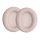 Set 2 Earpads kwmobile pentru Anker Soundcore Life Q35/Soundcore Life Q30, Piele ecologica, Roz, 57542.10